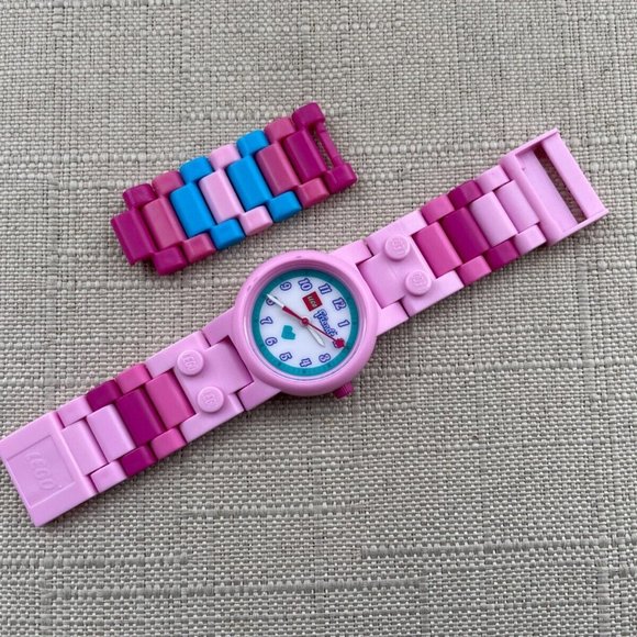 Lego Friend Kids Wristwatch Pink/Blue Quartz Analog Watch - Picture 7 of 10